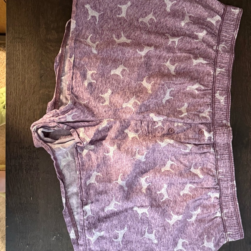 PINK Victoria's Secret Purple Sleepwear Shorts - Picture 1 of 3